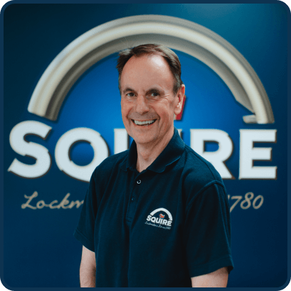 Picture of John Squire CEO of Squire Locks International