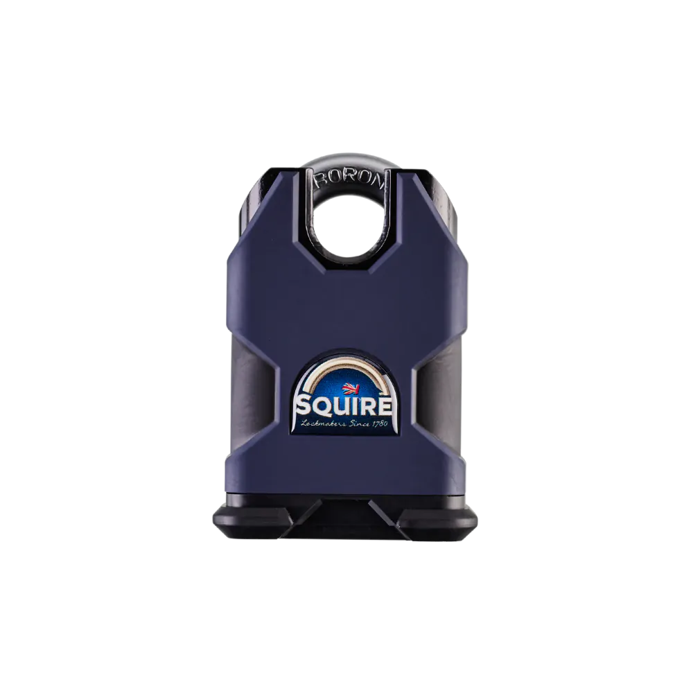 Squire Stronghold Heavy Duty Closed Shackle Padlock|Boron Steel|SS50CS