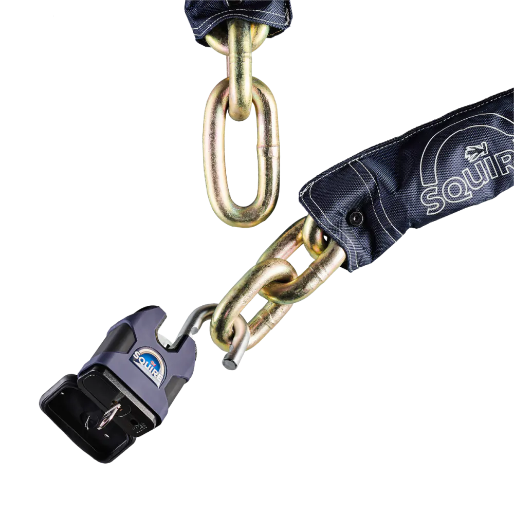 Stronghold Leviathan Padlock and Chain Set | SS80CS | Leviathan