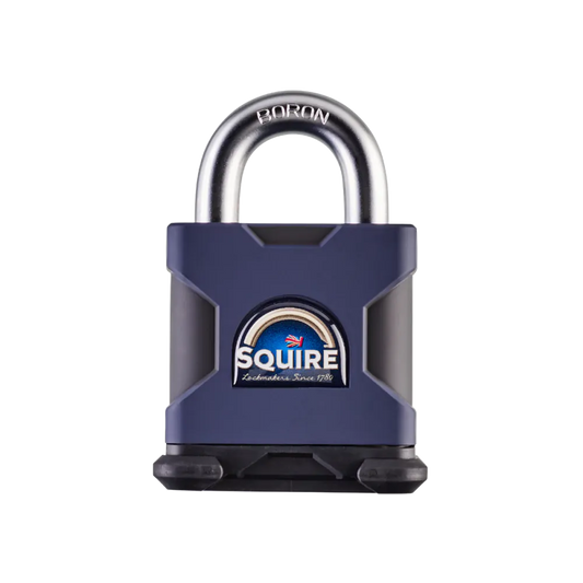 Stronghold SS65S Heavy Duty Open Shackle Padlock | Boron Steel | Official USA Warranty