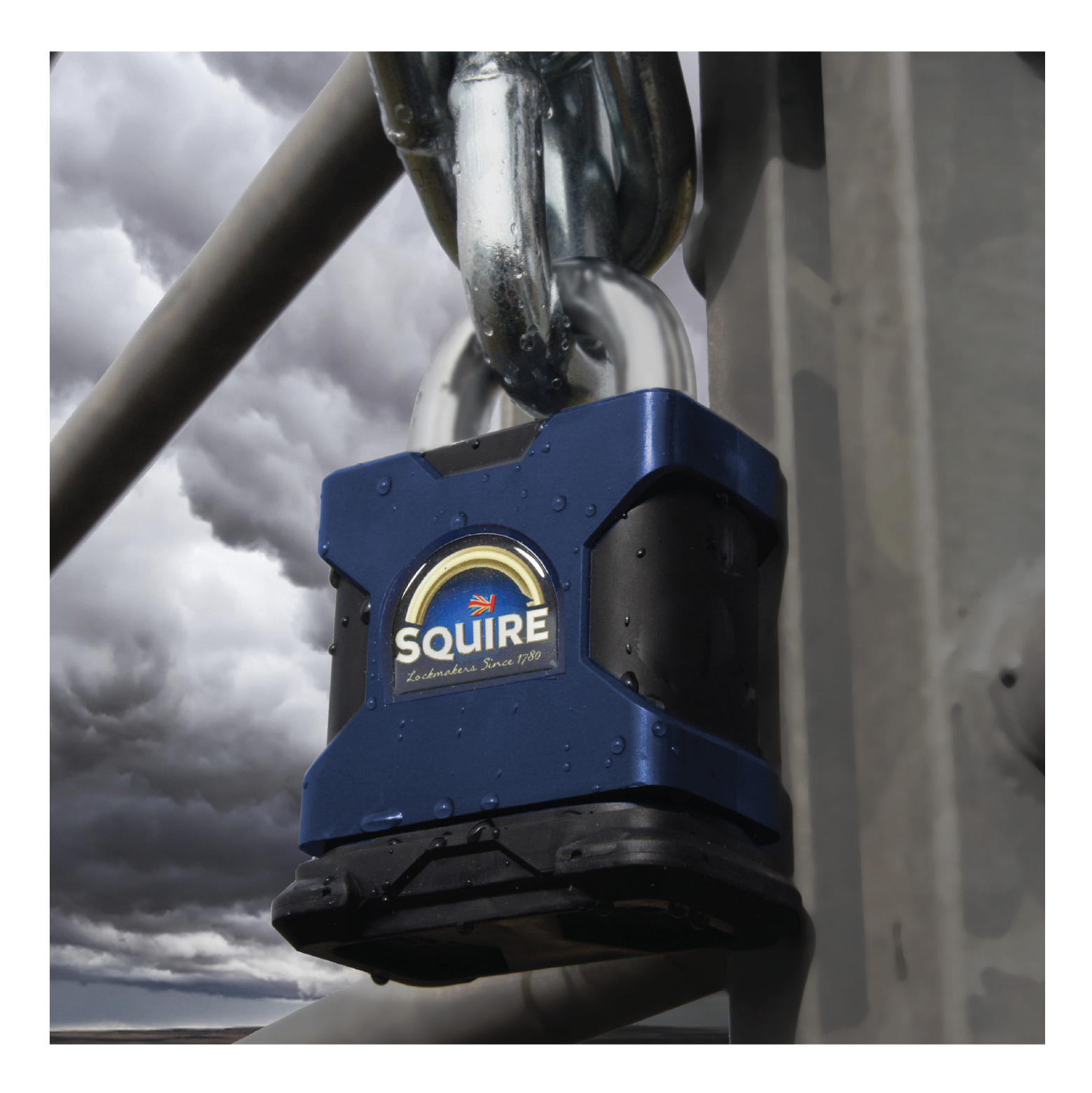 Stronghold SS65S Heavy Duty Open Shackle Padlock | Boron Steel | Official USA Warranty