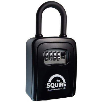 Squire KeyKeep 1PB Portable Combination Key Safe – 4-Digit Weatherproof Lock Box