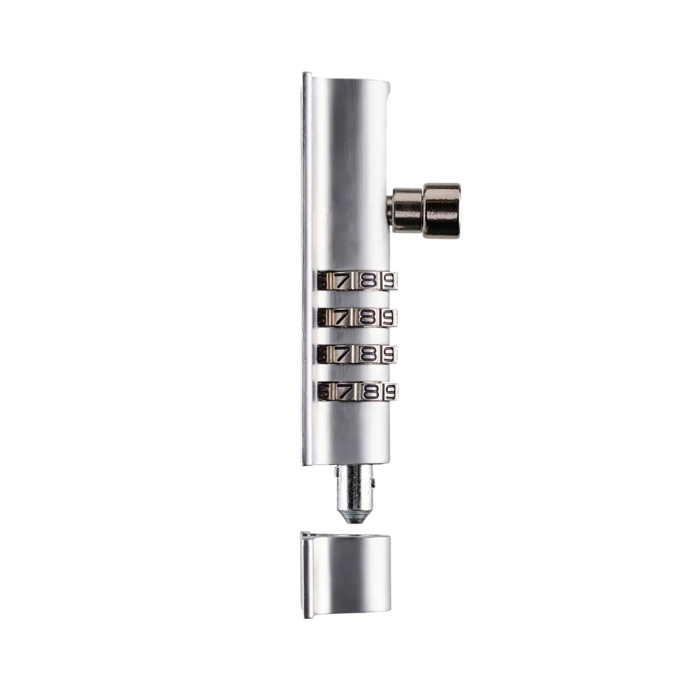Squire Combi-Bolt™ 4 | Weather Proof 4 Wheel Combination Locking Bolt | Chrome Finish Squire Locks USA