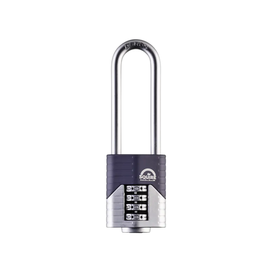 Squire Long Open Shackle Combination Padlock | Vulcan Combi 40/2.5 front