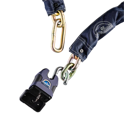 Stronghold Samson Padlock and Chain Set | Six Pin Cylinder| Samson