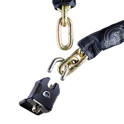 Stronghold Behemoth Padlock and Chain | SS100CS | Behemoth