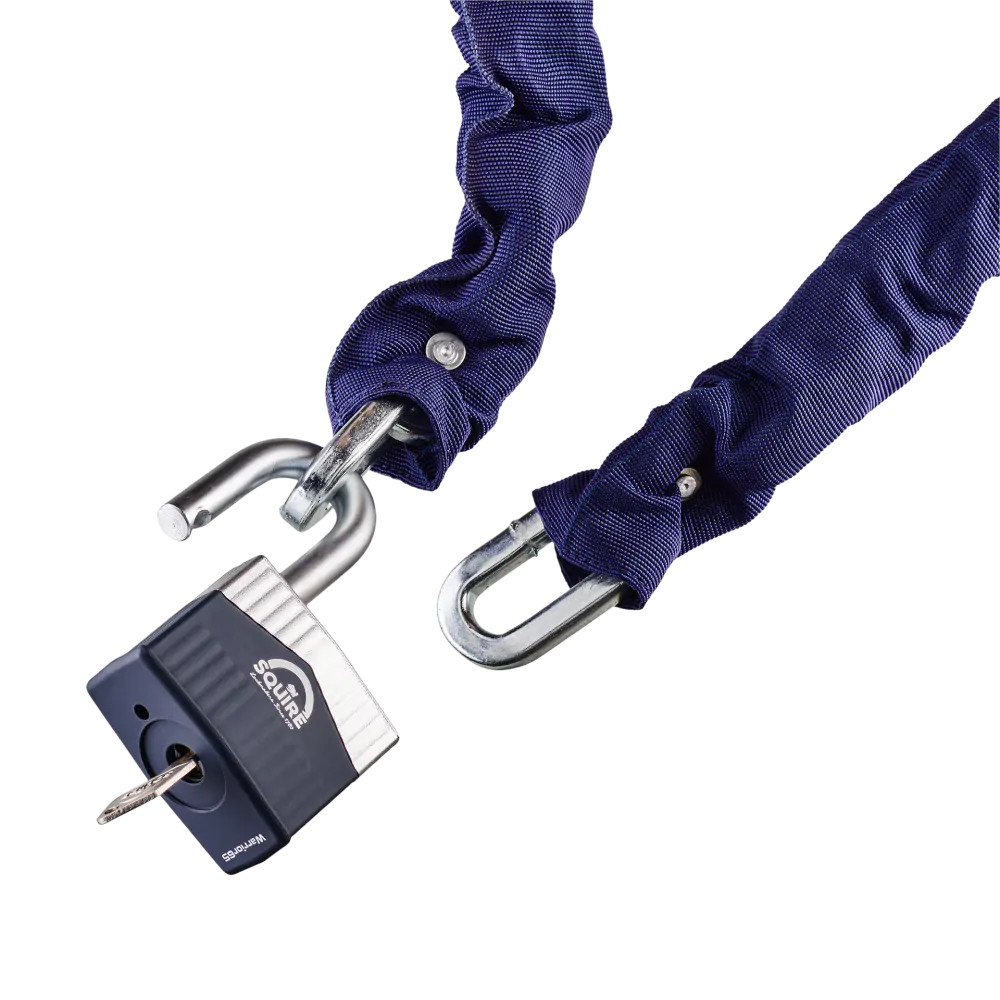 Warrior® Padlock and Chain | Boron Steel | Warrior Max