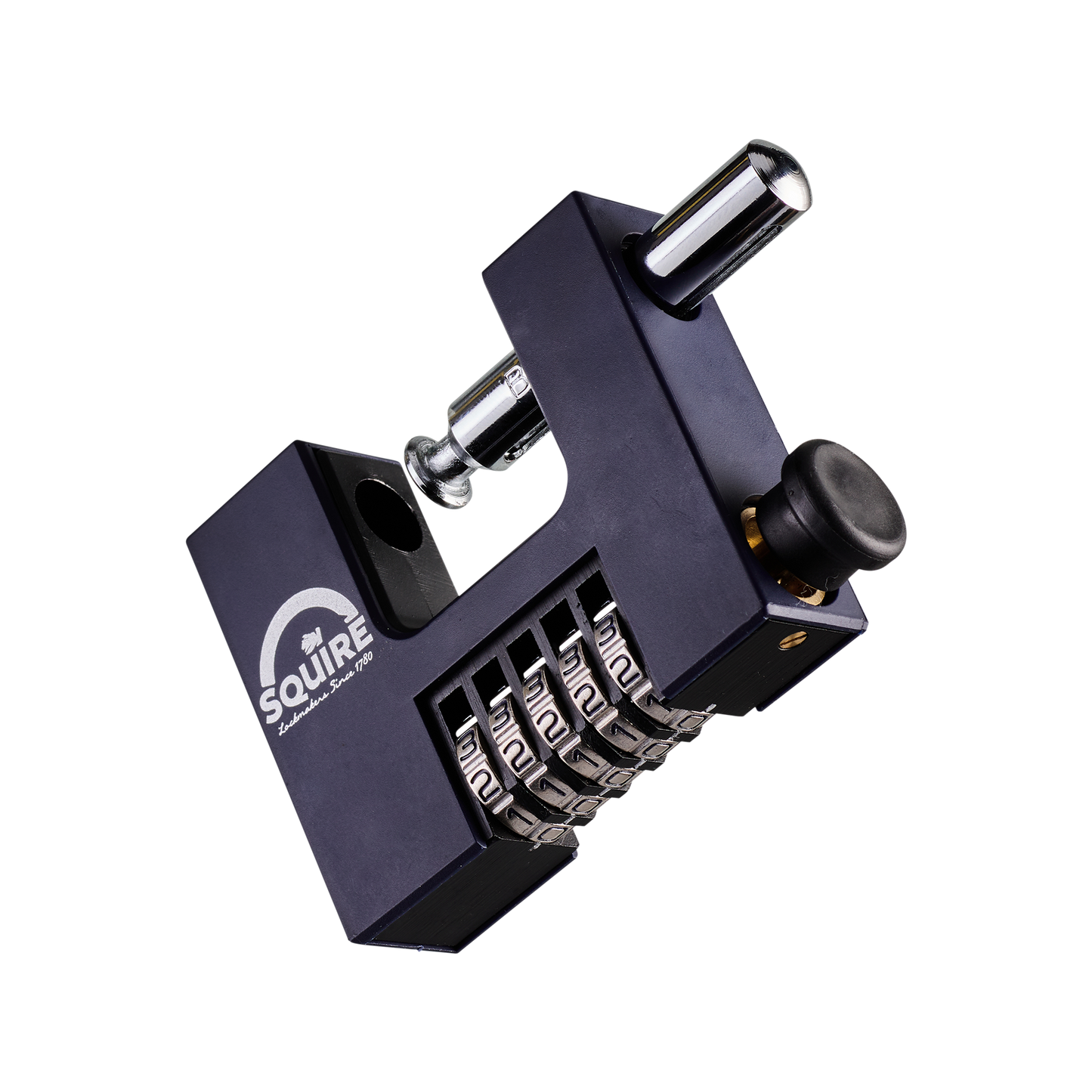 Straight Shackle Boron Steel Combination Padlock |5 Wheel | CBW85