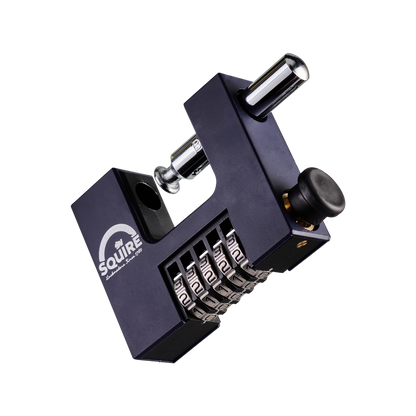 Straight Shackle Boron Steel Combination Padlock |5 Wheel | CBW85