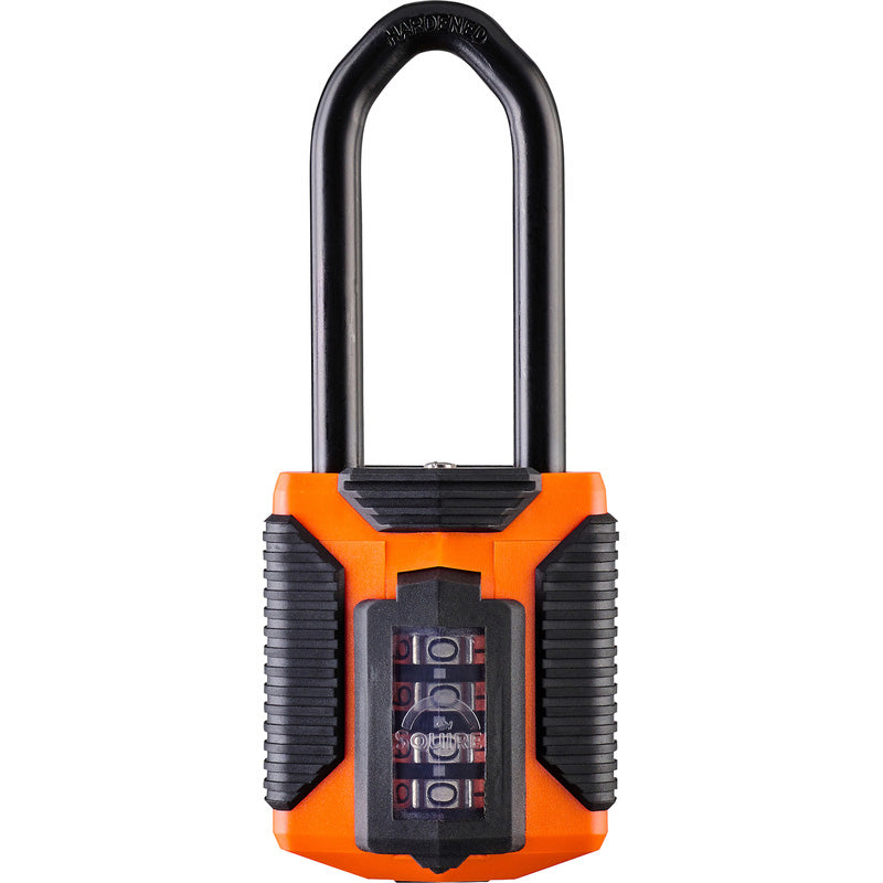 Squire CP50ATLO/2.5 All Weather Combination Padlock - Long Shackle