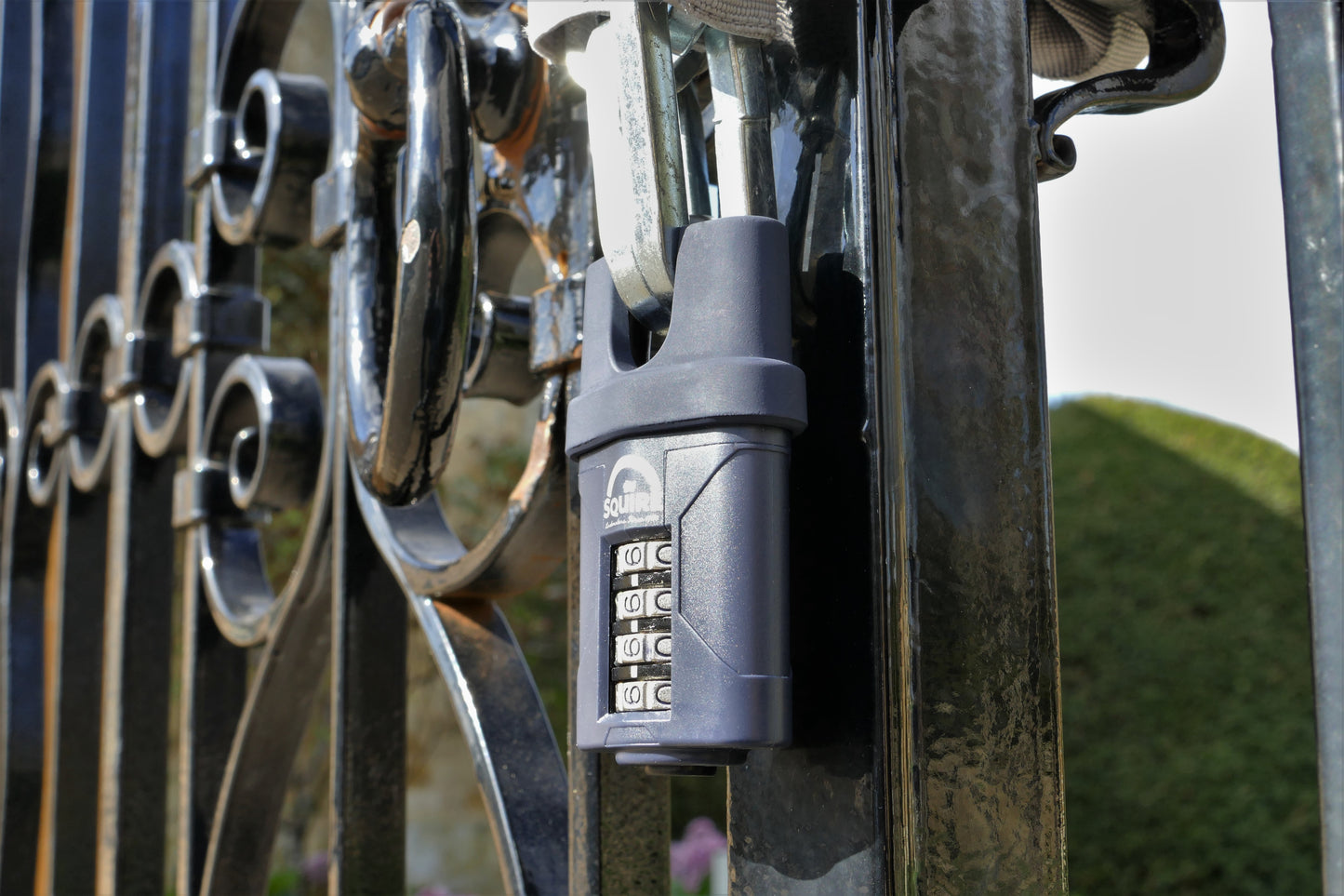 Weathershield™ Combination Padlock Closed Shackle | 4-Wheel | CP50CS