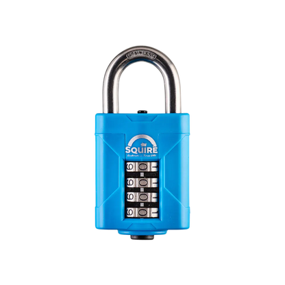 Squire Marine Combination Padlock | 4-Wheel | CP50S front