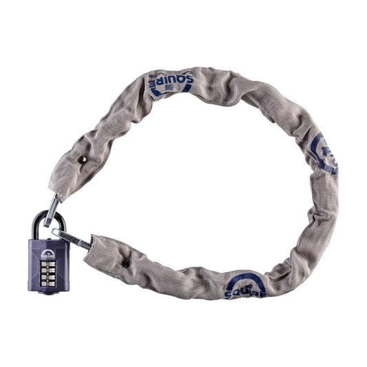 Weathershield™ Combination Padlock and Chain | 4-Wheel | 36 Chain | CP50/36