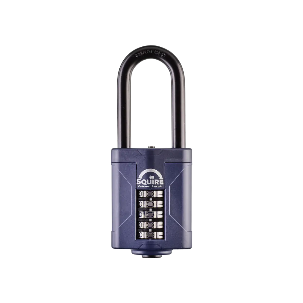 Weathershield™ Long Shackle Combination Padlock | 5-Wheel | CP60/2.5