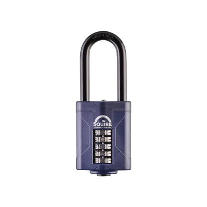 Weathershield™ Long Shackle Combination Padlock | 5-Wheel | CP60/2.5