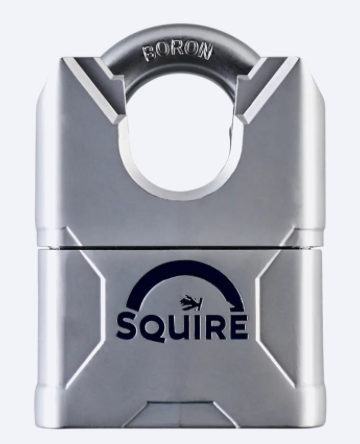 Mercury® 50CS Boron Closed Shackle Keyed Padlock | Anti-Pick Cylinder | Squire Mercury 50CS