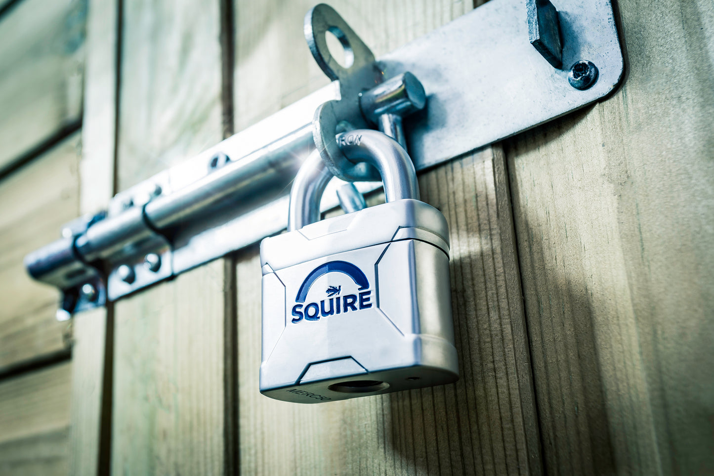 Squire Mercury® 60 Boron Shackle Keyed Padlock | Anti-Pick Cylinder | Mercury 60