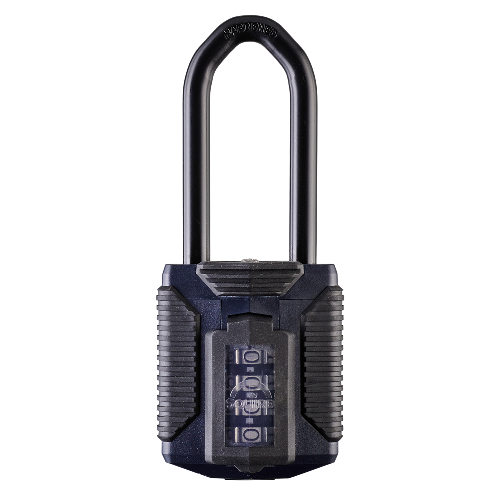 All Terrain Long Shackle Combination Padlock | All Weather | 4-Wheel | CP50ATL/2.5