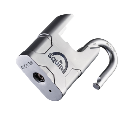 Squire Mercury 60CS Boron Steel Closed Shackle Keyed Padlock | Anti-Pick Cylinder | 3 KEYS | MERC60CS