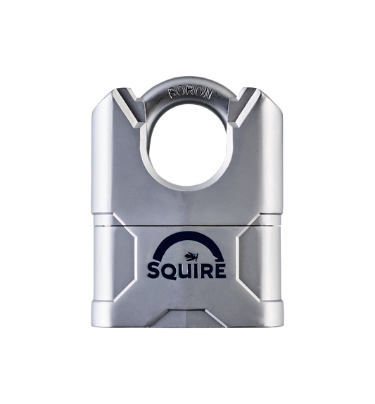 Squire Mercury 60CS Boron Steel Closed Shackle Keyed Padlock | Anti-Pick Cylinder | 3 KEYS | MERC60CS