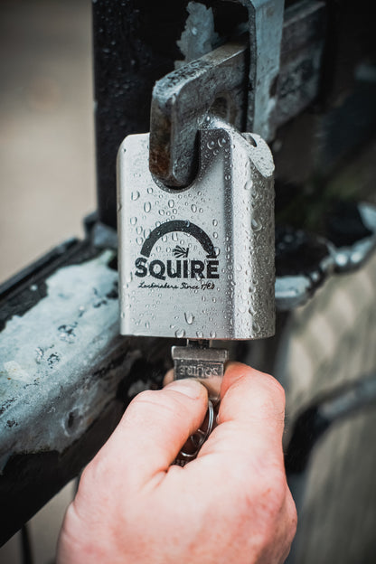 Squire ST65S Stainless Steel Open-Shackle Keyed Padlock | Extreme Weather | Critical Infrastructure Security
