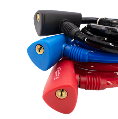 Triple Pack Key Operated Cable Lock | Squire 113