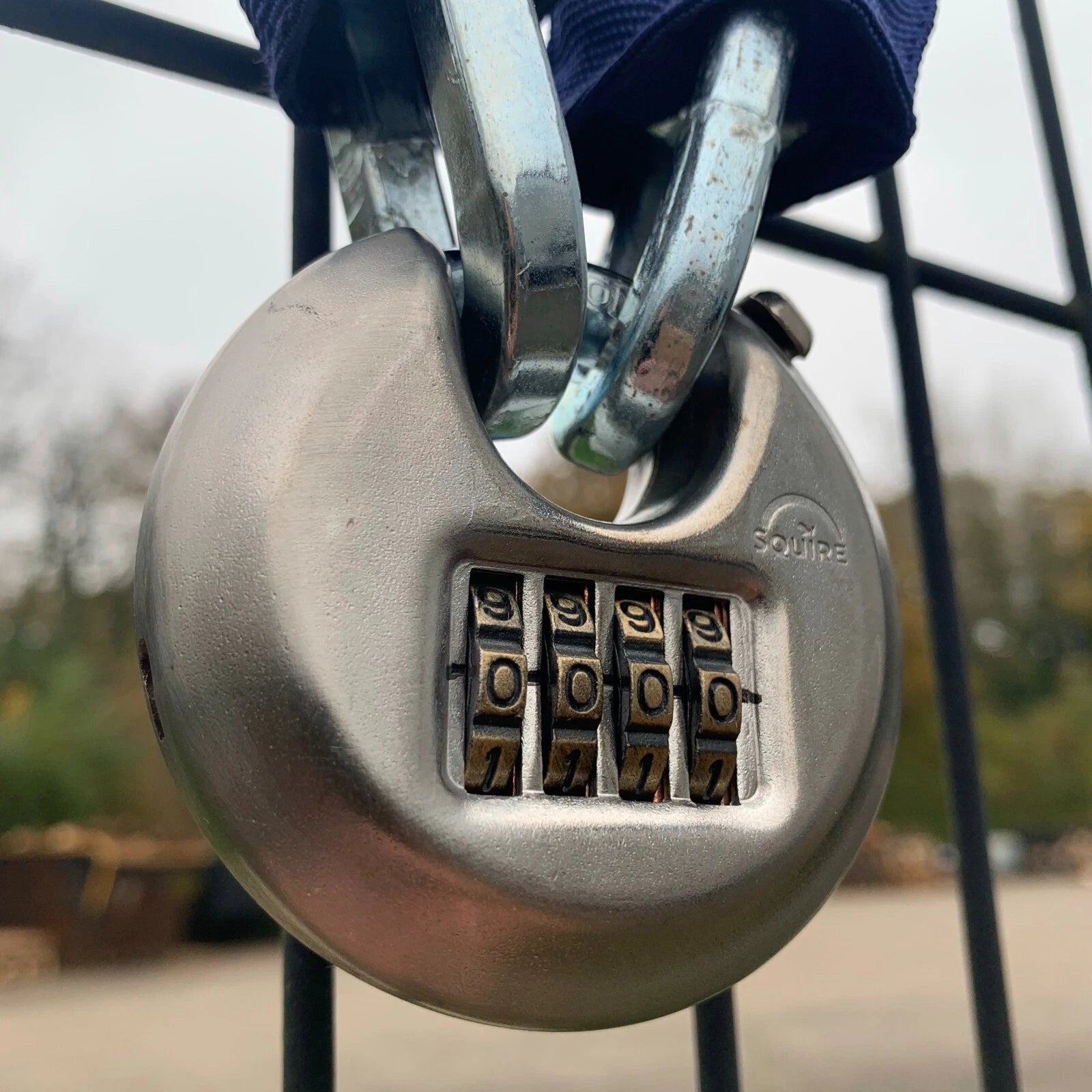Squire DCL1 Combination Disc Padlock ( Puck Style )