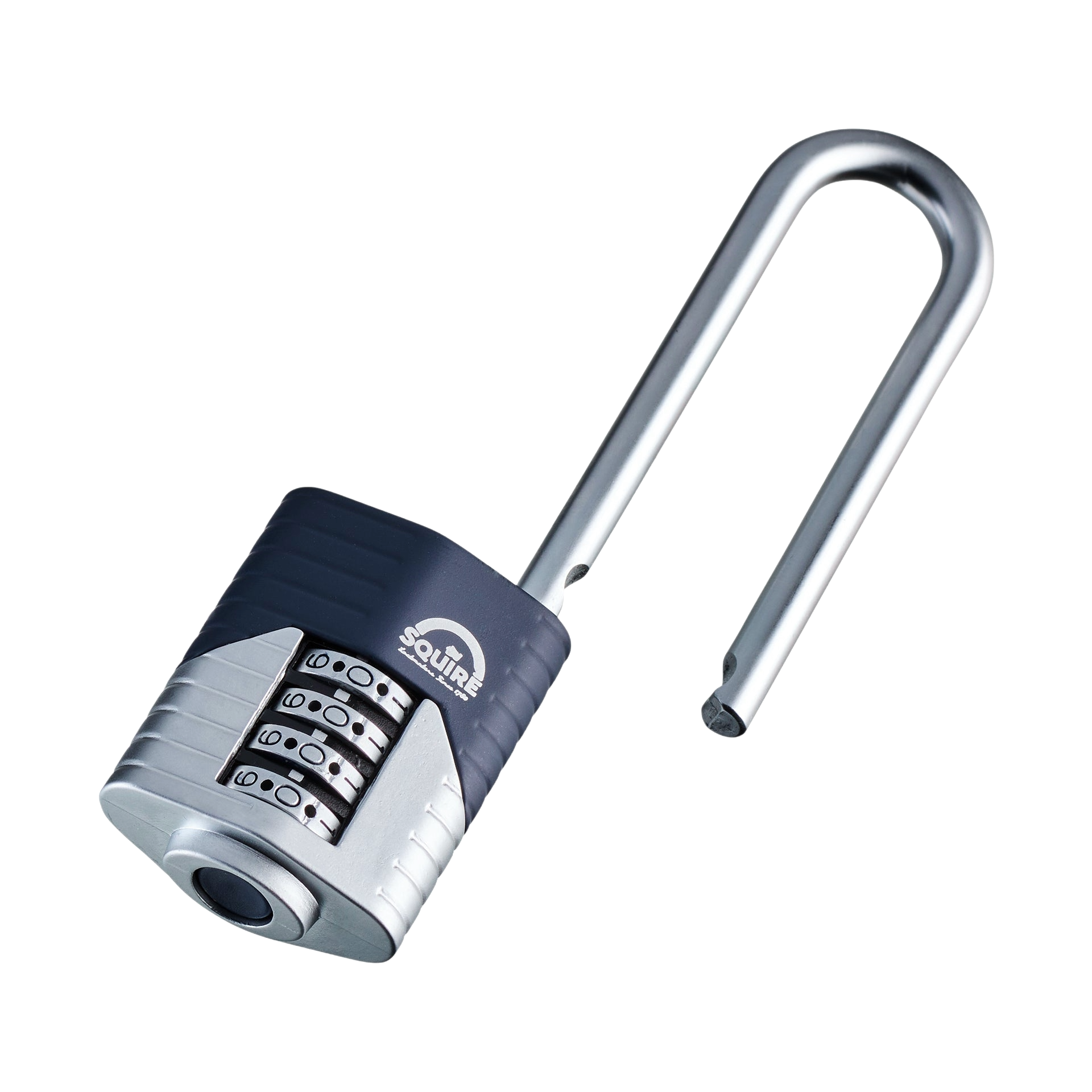 Squire Long Open Shackle Combination Padlock | Vulcan Combi 50/2.5 open