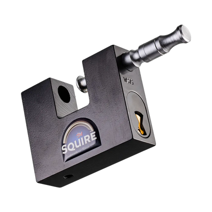 Stronghold Straight Shackle Freight Container Padlock | Boron Steel | Squire WS75S