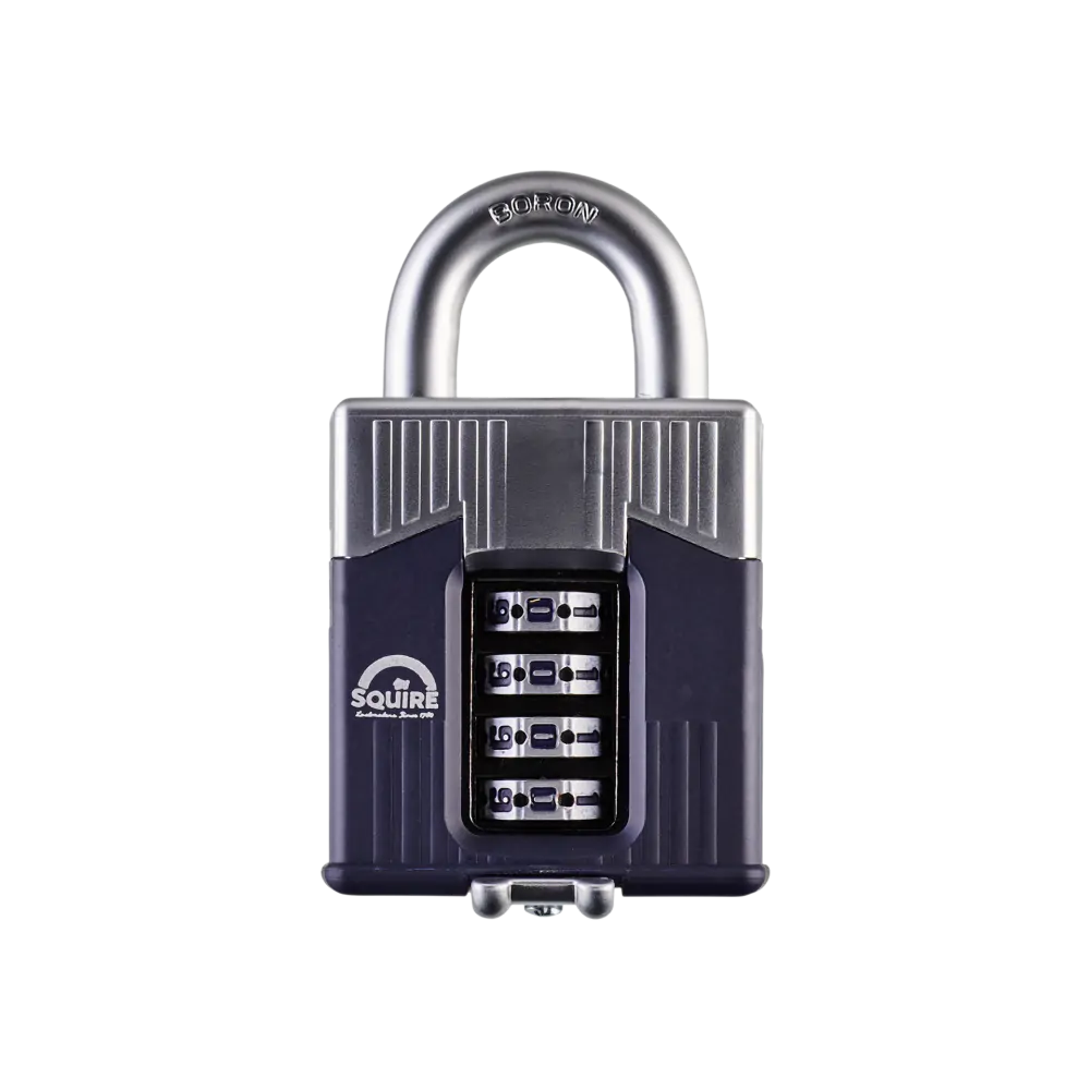 Warrior® Open Shackle Combination Padlock | Boron Steel | Combi 55