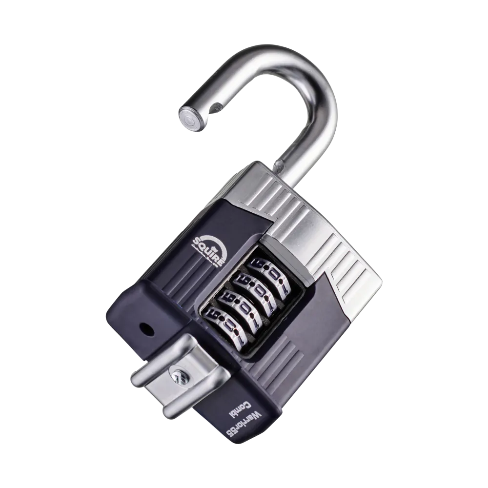 Warrior® Open Shackle Combination Padlock | Boron Steel | Combi 55