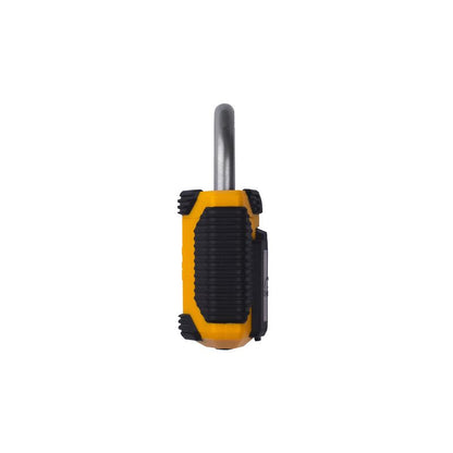 Squire CP40/ATLY 4-Wheel All-Weather Combination Padlock – Yellow