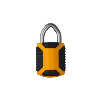 Squire CP40/ATLY 4-Wheel All-Weather Combination Padlock – Yellow