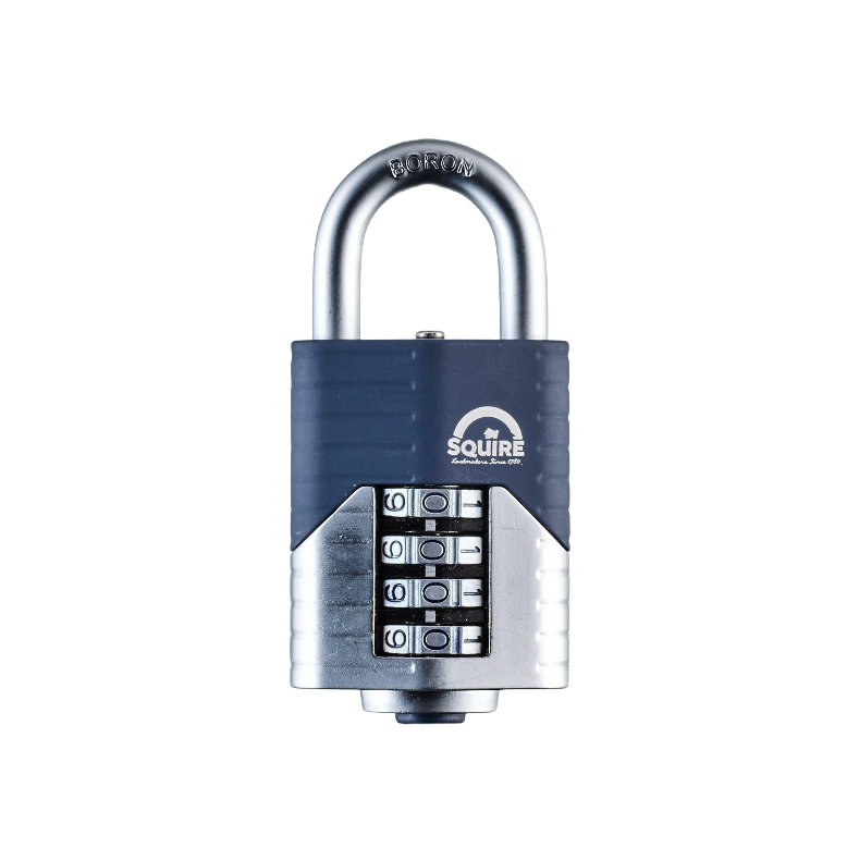 パンチ16本　+　スウッジブロックセット Squire Straight Shackle Boron Steel Combination Padlock 5