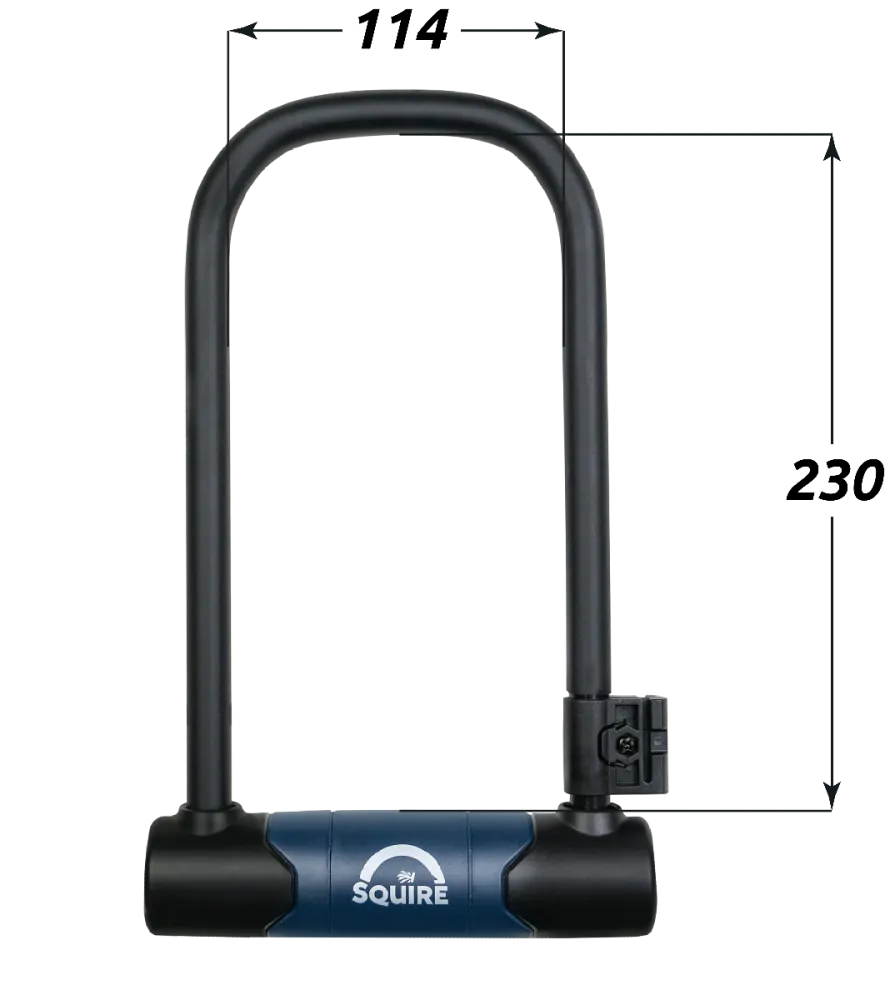 Squire Matterhorn 230 High Security Bicycle D Lock spec