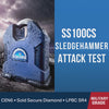 Squire SS100CS Sledgehammer Attack Video. Critical Infrastructure Military Grade