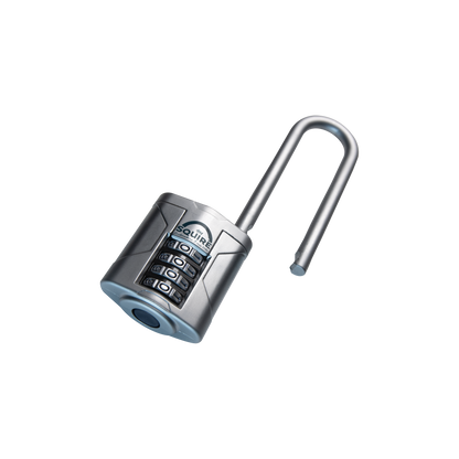 Long Open Shackle Combination Padlock | Boron Hardened Steel | Vulcan Combi 40/2.5