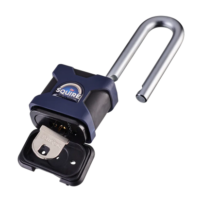 Stronghold Premium Long Open Shackle Padlock | Boron Steel | SS50S/2.5