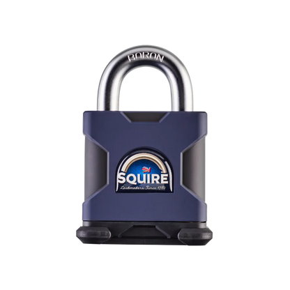 Stronghold SS65S Heavy Duty Open Shackle Padlock | Boron Steel | Official USA Warranty