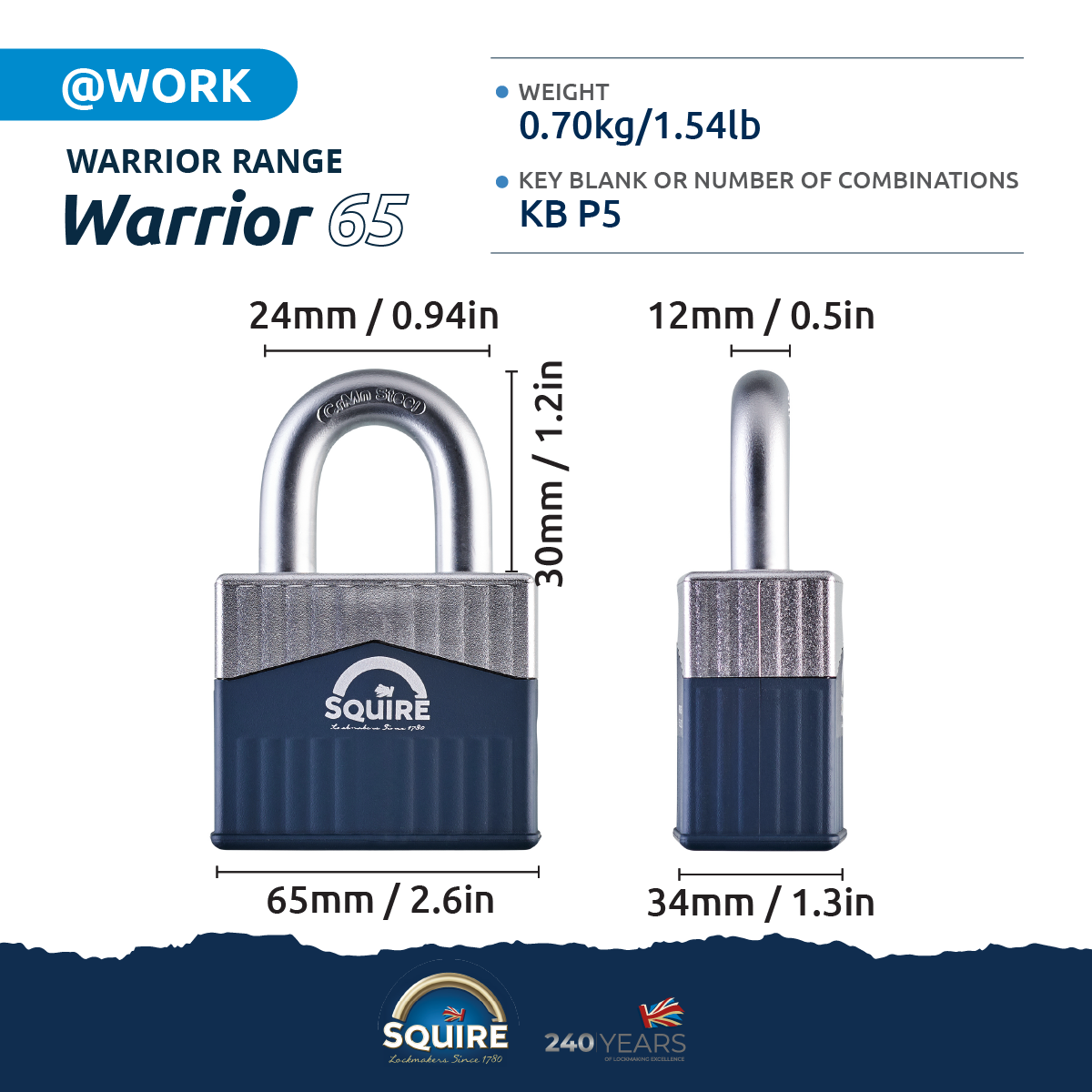 Warrior Key Range