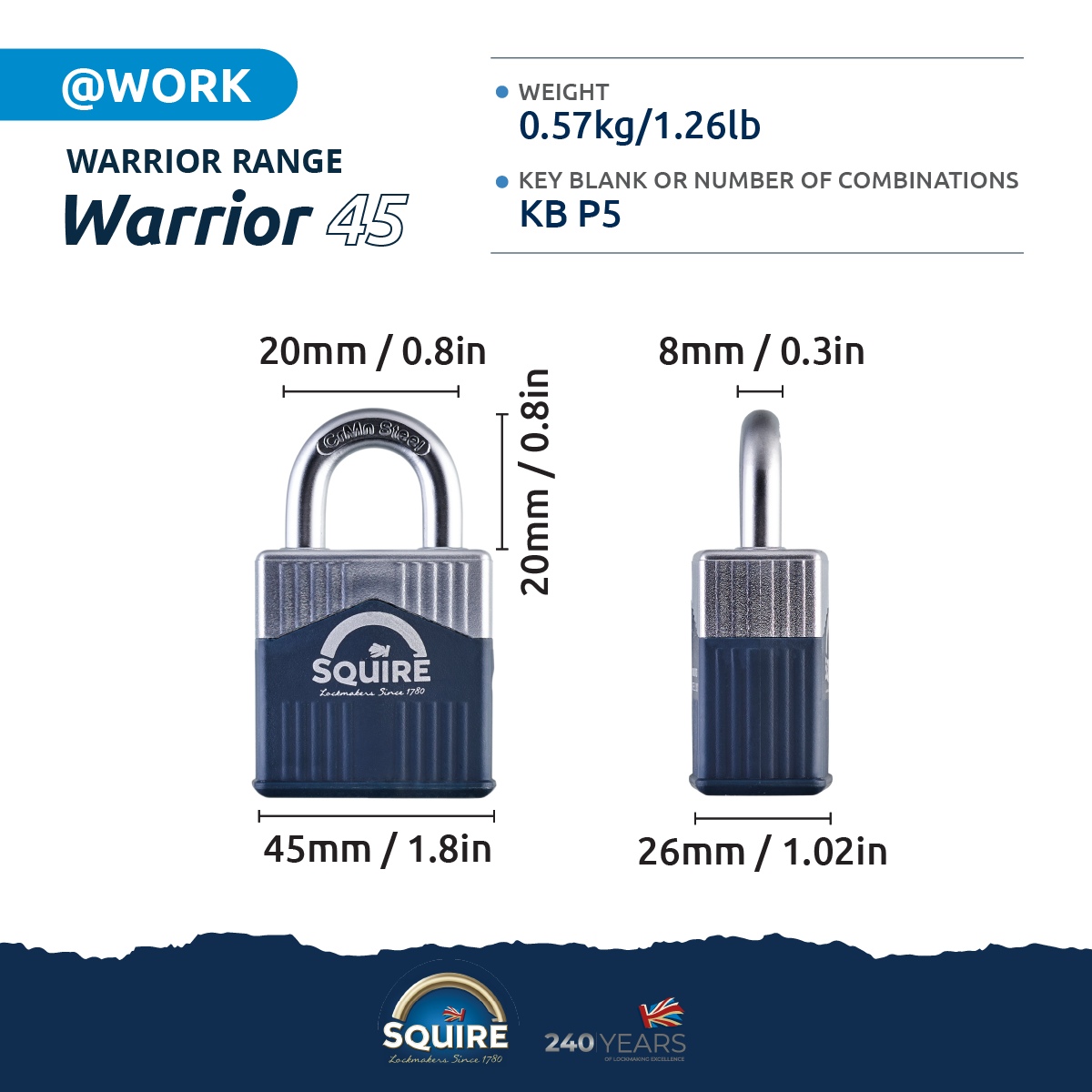 Warrior Key Range