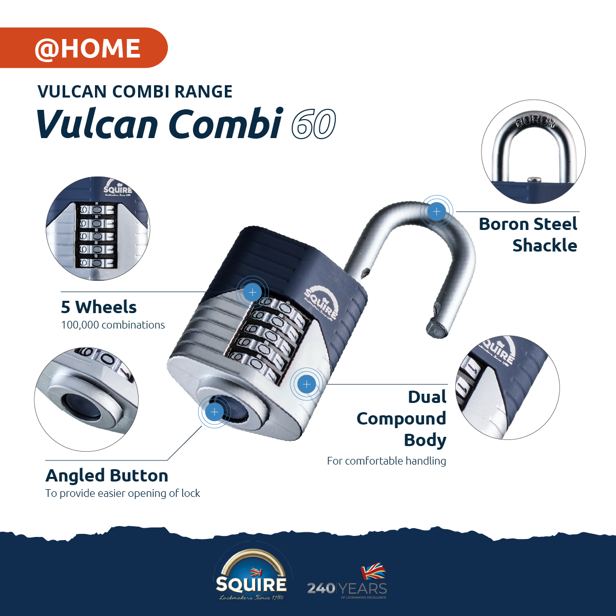 Vulcan Combi 60 Features