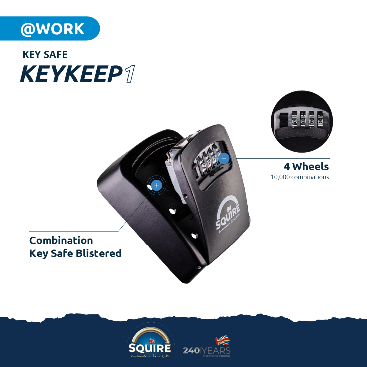 Key Safe 1 - Spare Key Combination Safe