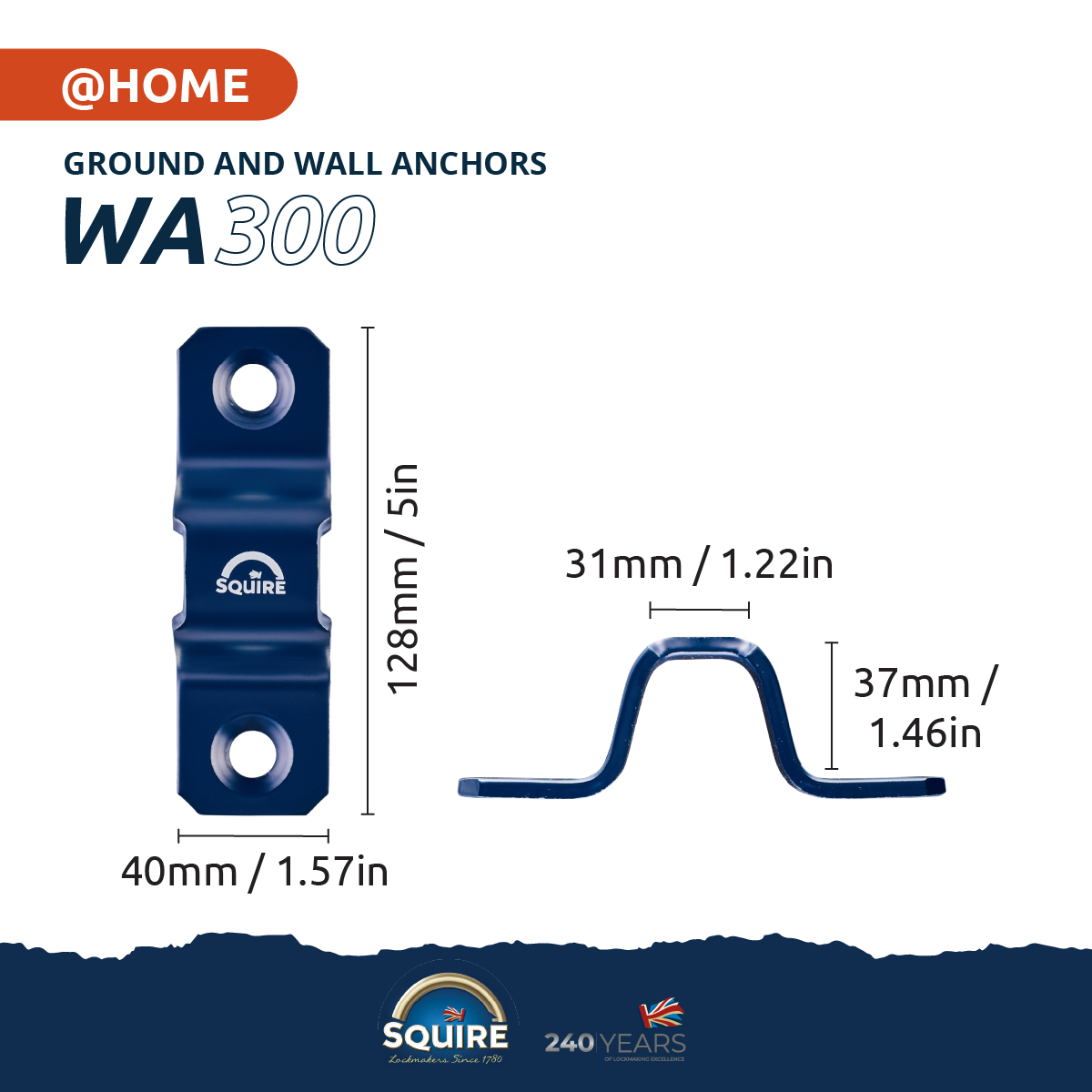Wall and Ground Anchor - WA300