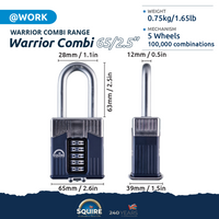 Thumbnail for Warrior® Combi 65/2.5 Open Shackle