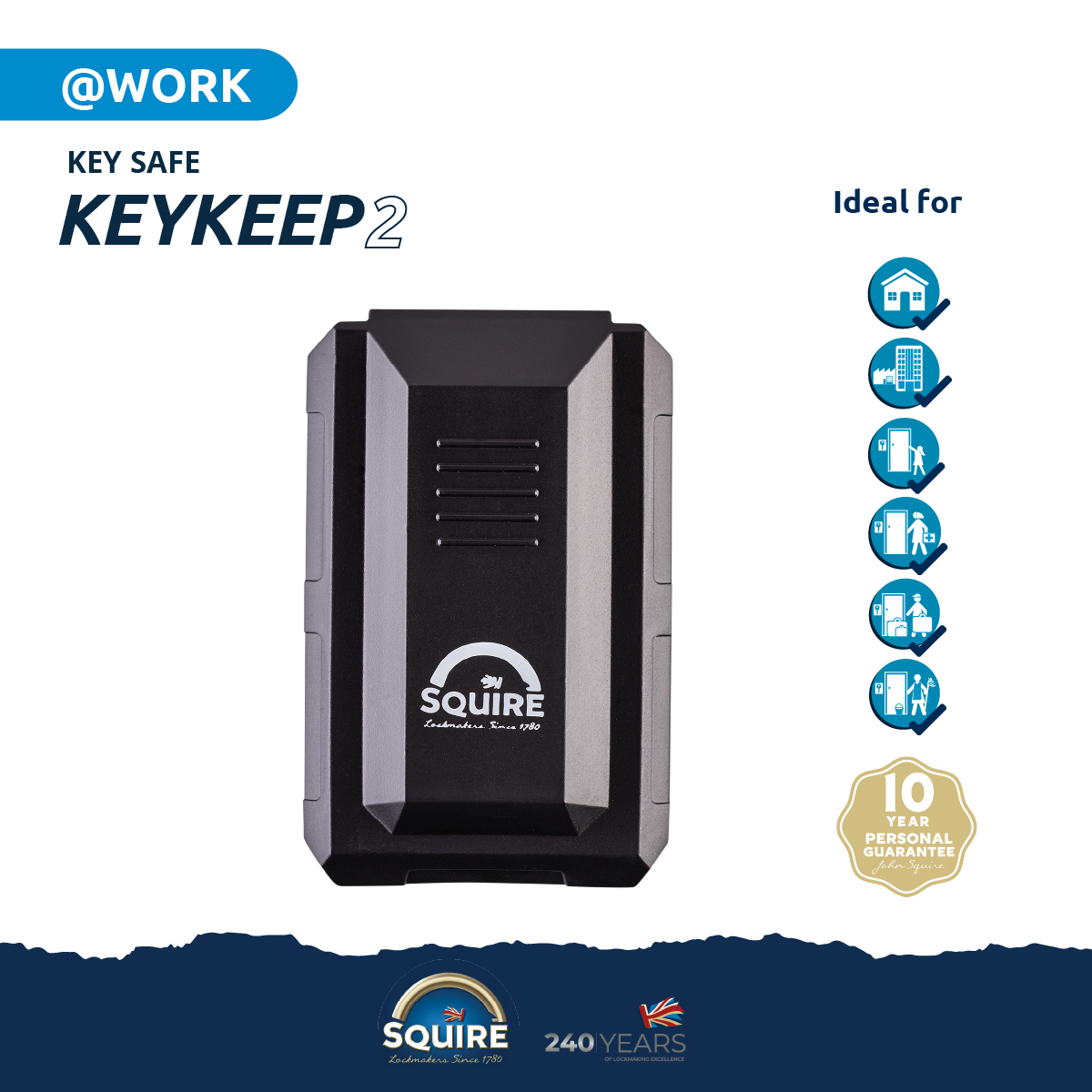 Key Safe 2 - Spare key  PIN Key Safe