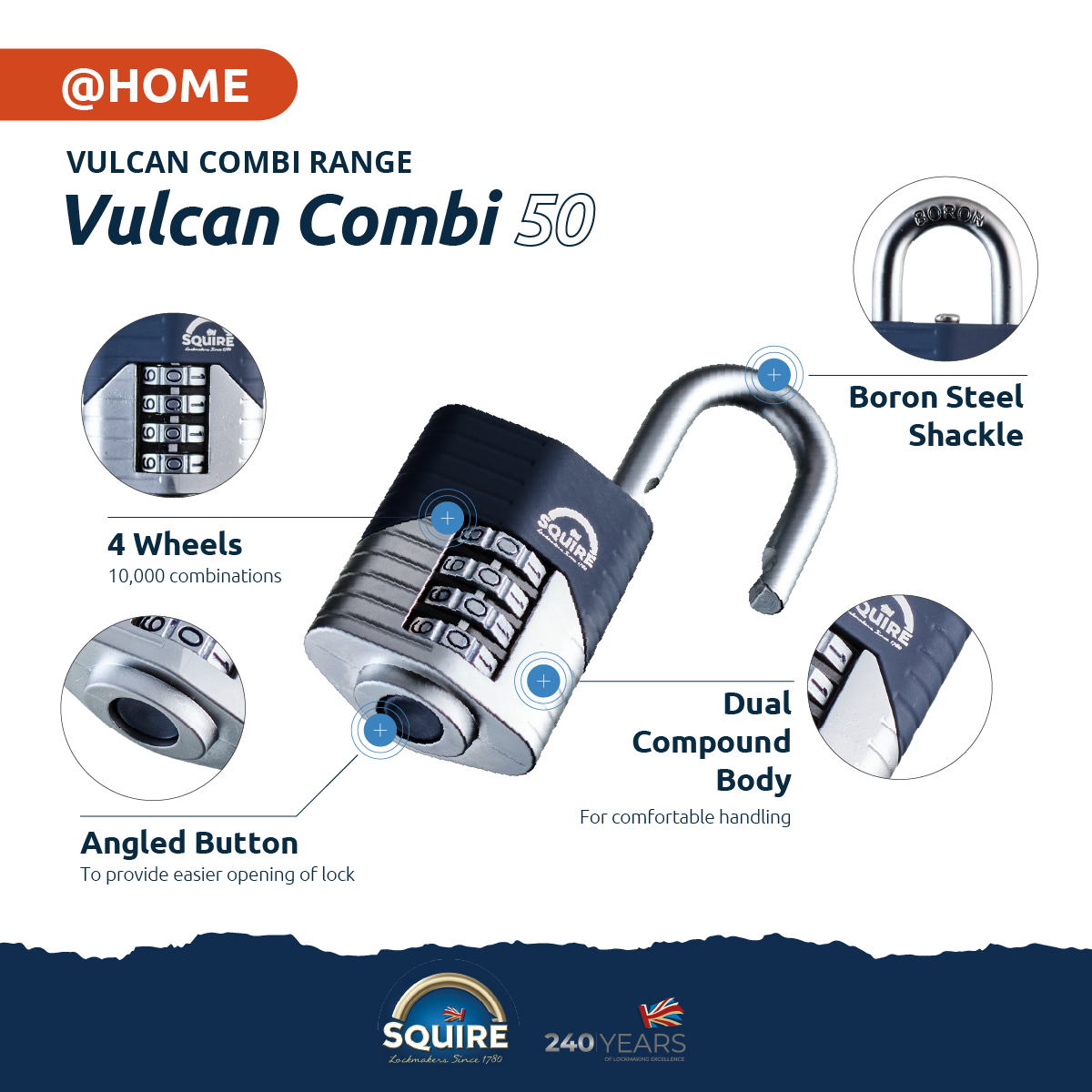 Vulcan Combi 50 Features