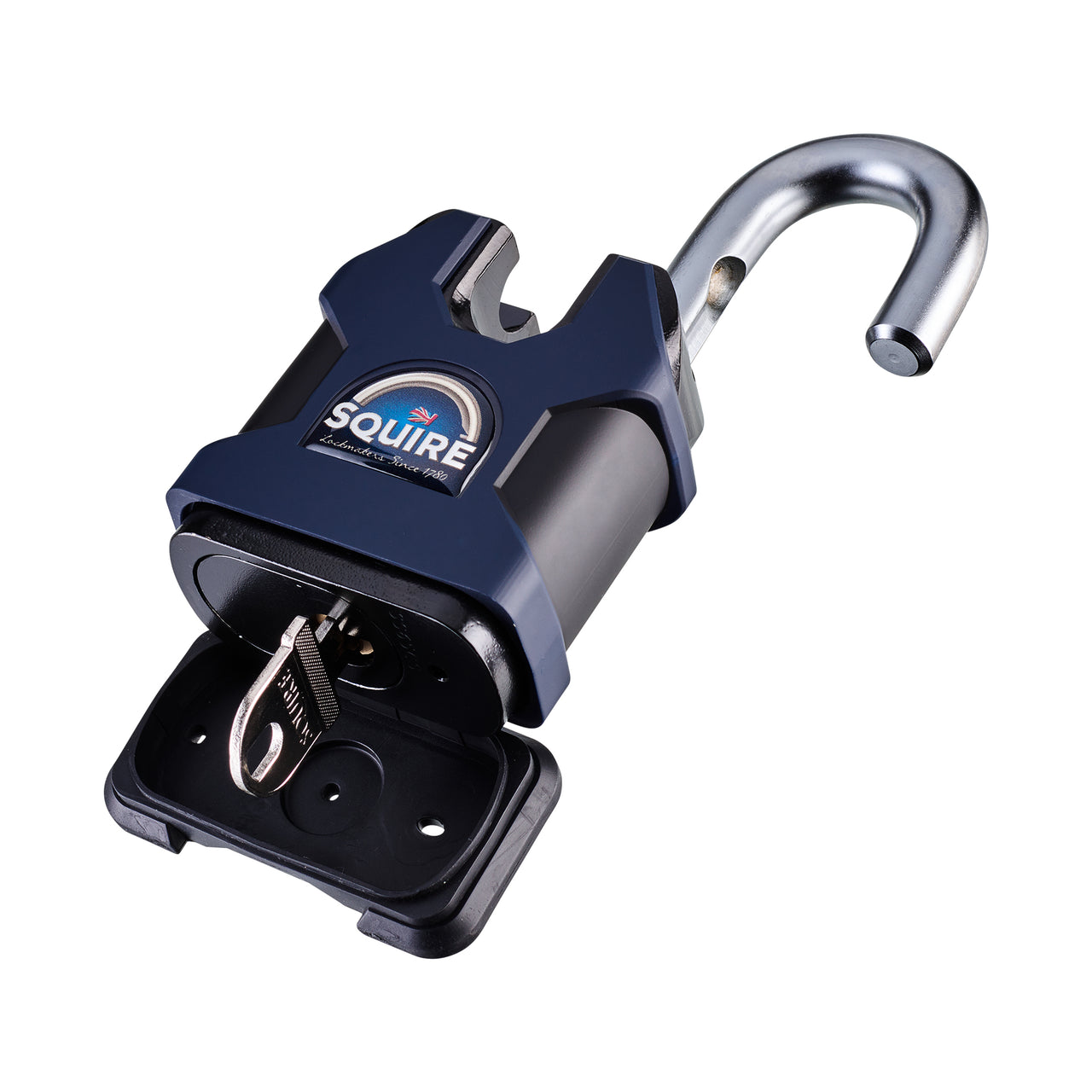 Squire SS65CS LEV3 Restricted Profile - Stronghold 65mm Hardened Steel  Padlock - Closed Shackle - LPCB Level 3, LPCB SR3 Padlocks
