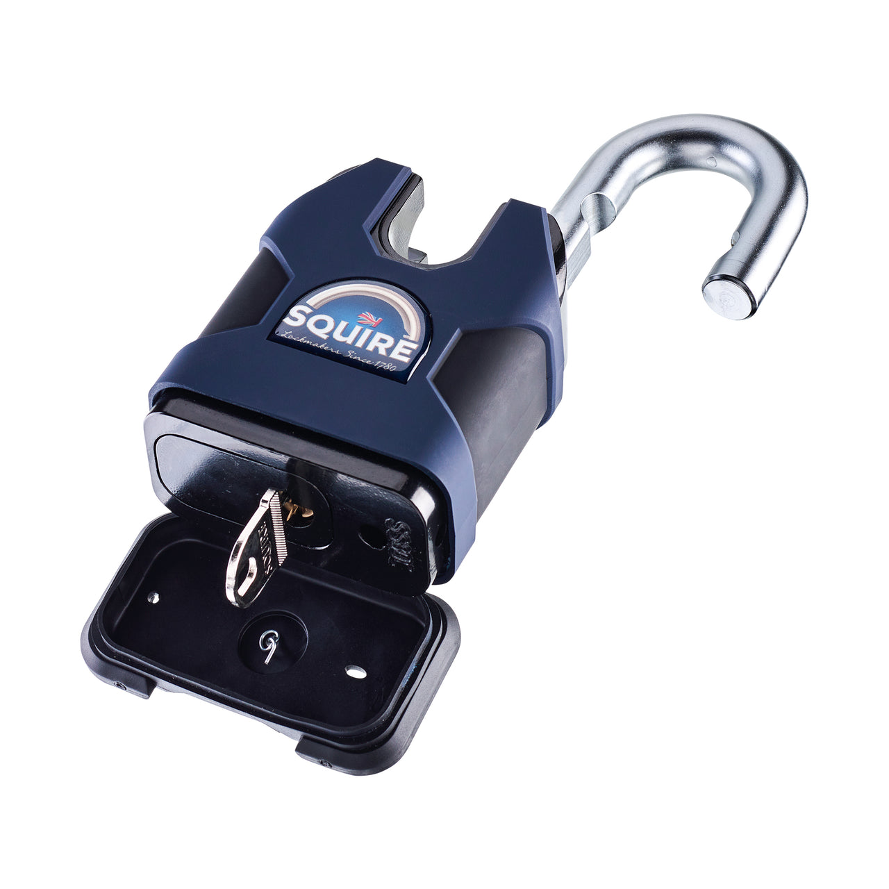 Squire SS100S Open Shackle  Boron Steel Padlock – Squire Locks