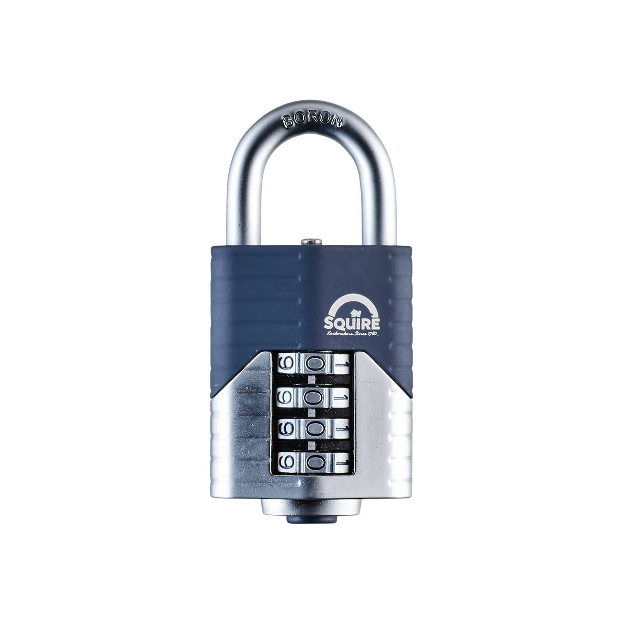 Vulcan Combi 40 Open Shackle | Boron Hardened Steel Combination Padlock